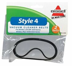 2 Bissell Vacuum Belts 32035 / Style 1, 4, 3554, 3550, 3553, Uprights - $11.88 CAD