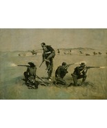 The Last Stand by Frederic Remington Little Big Horn Battle Print + Ship... - £31.07 GBP+