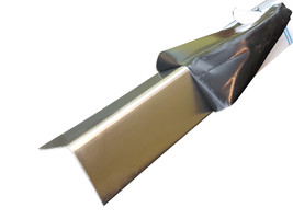 (4) STAINLESS STEEL CORNER GUARD ANGLE KITCHEN 3.5x3.5x48&quot; 16ga 304  060... - $193.95