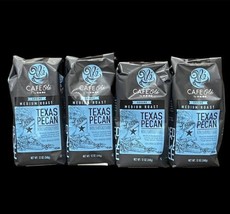 HEB Cafe Ole® Texas Pecan Coffee Ground 12-Ounce Bags Lot Of 4 - £34.94 GBP