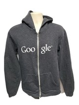 Google Womens Large Gray Hoodie Sweatshirt - £23.52 GBP