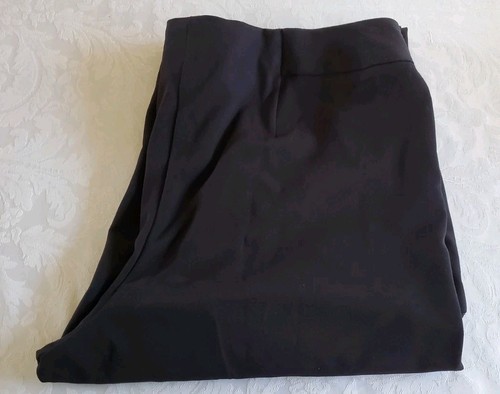 NWT Lane Bryant Black Cityology Dress Pants Size 16 Polyester &amp; Rayon - $19.79