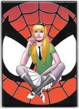 Spider-Man Gwen Stacy Comic #1 Pichelli Variant Cover Refrigerator Magnet UNUSED - £3.18 GBP