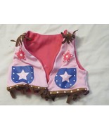 18” Doll Cowgirl Sherrif Vest American Girl Our Generation EUC! - $182.14 MXN