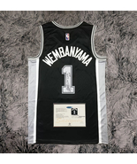 &#39;Roy 24&#39; Spurs NBA #1 Signature Jersey/Shirt Victor Wembanyama SIGNED - COA - €120,75 EUR