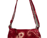 Vera Bradleymesa Rosso Bandana Paisley Stampa S Borsetta Retired Cadente... - £11.82 GBP