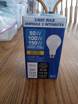 3 Way Bulb Soft White (%0W/100W/150W)-Brand New-SHIPS N 24 HOURS - $355.81 MXN