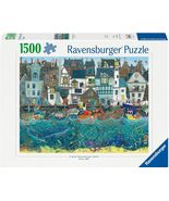 NEW Ravensburger Jigsaw Puzzle 1500 Pieces 12001398 A Bustling Fantasy Port - $670.49 MXN