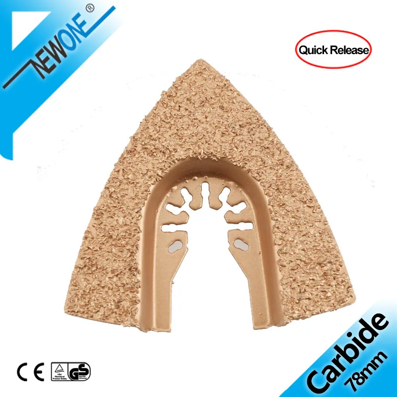 NEWONE Carbide Triangle Rasp Oscillating Saw Blades Carbide E-cut For Ro... - $3,025.13 MXN
