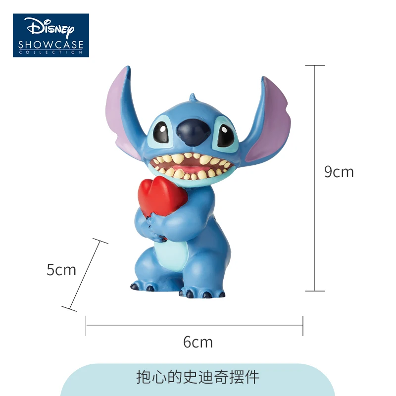 Disney Stitch Anime Figure Collectible Lilo Stitch Sculpture Cute Decora... - €60,00 EUR