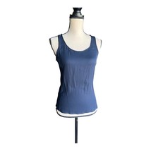 Brand New Armani Collezioni Blue Sleeveless Top Size 4 - £114.48 GBP