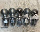 5 Quantity of Assorted 2-5/16&quot; 6,000 lbs Trailer Ball Hitches 2&quot; Shank (... - £47.07 GBP