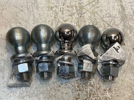 5 Quantity of Assorted 2-5/16&quot; 6,000 lbs Trailer Ball Hitches 2&quot; Shank (... - $59.99