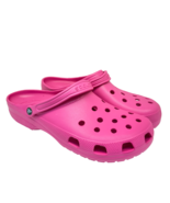 Crocs Men&#39;s Slip-On Classic Clog Sandals Hot Pink Size 17M - $64.80 CAD
