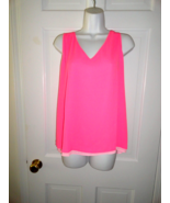 NWT LILLY PULITZER ROXIE PINK  FLORIN REVERSIBLE TOP XL - $95.99 CAD