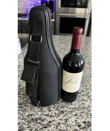 Caddy O Black Tote Wine Bottle Carrier Cooler Chiller Insulated Zipper F... - $509.58 MXN