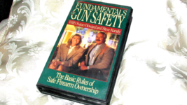FUNDAMENTALS of GUN SAFETY Susan Howard Steve Kanaly VHS AS IS (liv rm) - £11.70 GBP