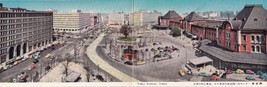 Vintage TOKYO JAPAN Tokyo Station Double-Sized - Unposted Picture Postcard - $4.74