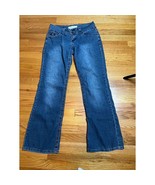 Vintage Hydraulic boot cut button pocket jeans size 6 2&quot; waist band retr... - $25.53 CAD