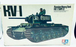 Tamiya MRC KV-1 Type C Russian Heavy Tank Model Kit MT334 Sealed Vintage... - £30.56 GBP