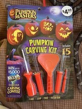 Pumpkin Masters - small tools carving kit 15pc - £6.21 GBP