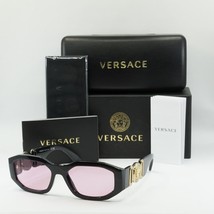 VERSACE VE4361 GB1/84 Shiny Black/Pink 53-18-140 Sunglasses New Authentic - £124.55 GBP