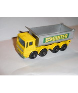 MATCHBOX #51 8 WHEEL TIPPER POINTER YELLOW TRUCK - $30.00