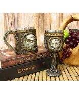Nautical Cthulhu Octopus Wrecking Skull In Porthole Wine Goblet And Coff... - $991.88 MXN