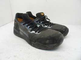 Caterpillar Men&#39;s Low-Cut Sprint Textile Alloy Toe CSA Work Shoes Grey Size 8W - £27.92 GBP
