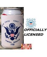 US U.S. COAST GUARD CAN KOOZIE COOLER Wrap Insulator Sleeve Jacket Bottl... - $152.10 MXN