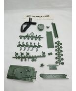 *INCOMPLETE* Zvezda A3 Sherman Tank Plastic Model Bits And Pieces - $151.67 MXN