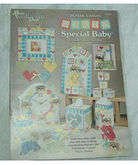 The Needlecraft shop plastic canvas beary special baby pattern book nurs... - $366.64 MXN