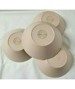 HTF David Douglas Plastic 6&quot; Mid-Century Modern MCM Set 4 ACCA Tan Beige... - $422.81 MXN