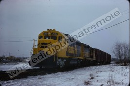 Orig. Slide Atchison Topeka &amp; Santa Fe ATSF 3551 EMD GP38 Proviso IL 2-28-78 - £11.75 GBP