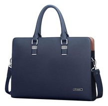 Luxury Brand Genuine Real Cow Leather Laptop Bags Business Men Briefcases - £95.87 GBP