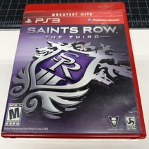 PS3 Saints Row: The Third (PlayStation 3, 2011) Missing Manual Tested !! - £5.98 GBP