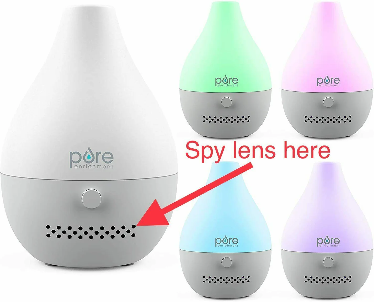 4K WiFi Full HD Aroma Diffuser Hidden Camera Baby Montoring - $239.99