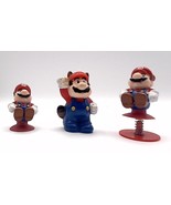 Vintage 1989 Super Mario Nintendo Mario Pop Up, Raccoon and Suction Cup ... - £14.15 GBP