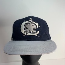 Dallas Cowboys Vintage Sports Specialties Back Script Wool Snapback Hat - £52.58 GBP
