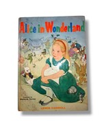 Vintage 1955 Alice In Wonderland Lewis Carroll Hardcover Marjorie Carroll  - £15.38 GBP