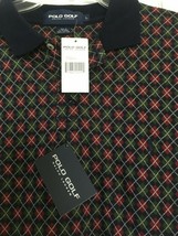 POLO Ralph Lauren Golf 100% Cotton Turnberry Shirt Red/Green Print NEW NWT - £20.78 GBP