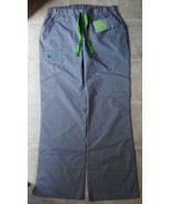 NWT CROCS Medical Apparel Scrub Cargo Pants Gray Size Medium F1 - $33.46