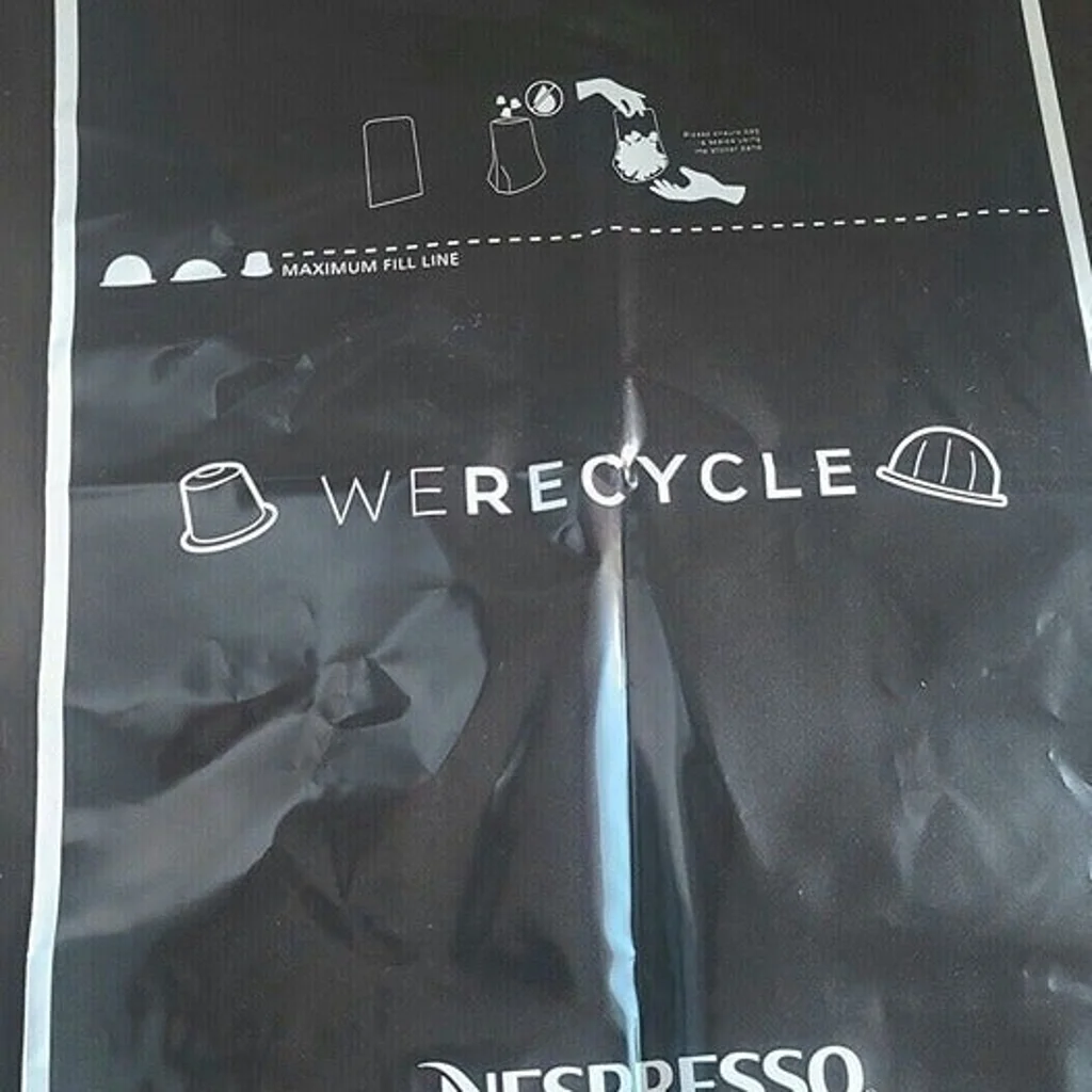 2 x Nespresso Coffee Pods Capsules Recycling Bag-Postage Paid Label-UPS ... - £10.18 GBP