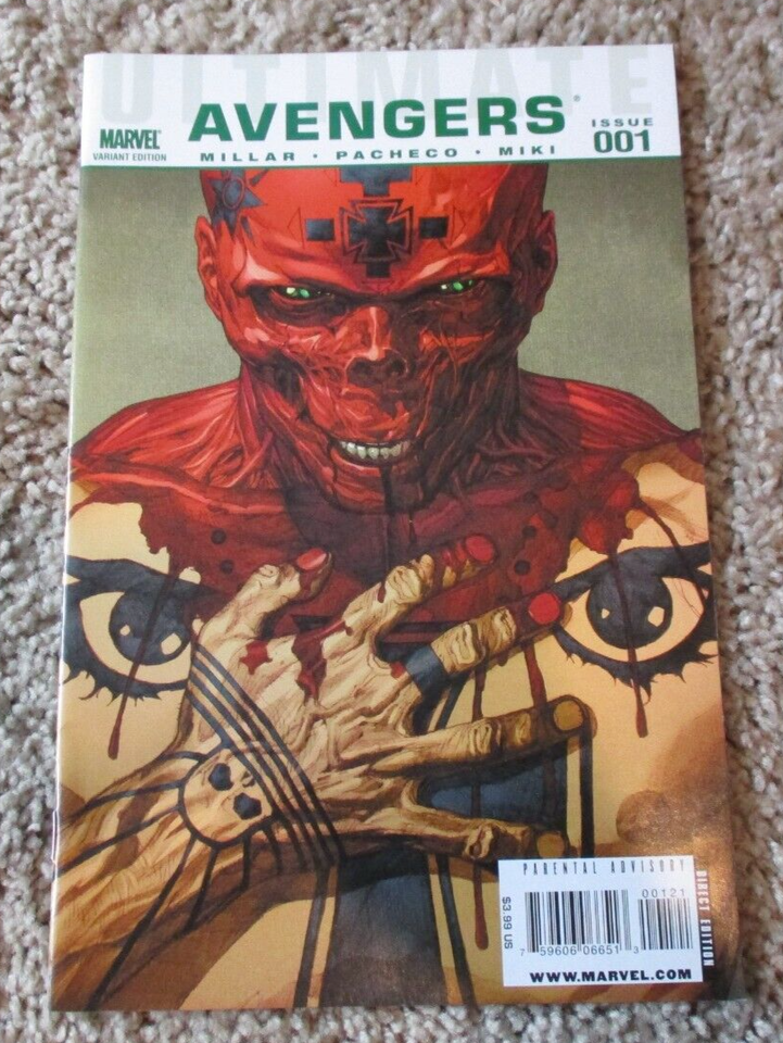 Ultimate Avengers #001 Marvel Variant Edition Mark Millar Carlos Pacheco... - $7.91