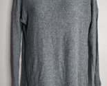 Soft Surroundings Womens Gray Tunic Sweater Top Small S Long Sleeve - $22.99