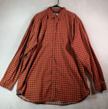 Territory Ahead Shirt Men Tall XL Multi Plaid Long Sleeve Collar Button Down EUC - £21.00 GBP