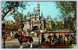 Postcard Disneyland Disney Fantasyland Sleeping Beauty Castle - £3.96 GBP