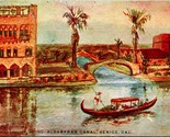 Aldabaran Canale Venice California Ca 1909 DB Cartolina Circa Maclean Pu... - £14.45 GBP