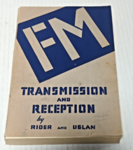 FM Transmission And Reception By Rider &amp; Uslan Vtg. 1948  1st Printing Paperback - £10.17 GBP