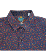 Robert Graham Shirt Mens Medium Paisley Long Sleeve Botton Up - $543.49 MXN